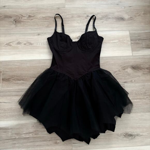 Dolls Kill Widow Fleeting Optimism Mini Dress XS - Picture 1 of 8